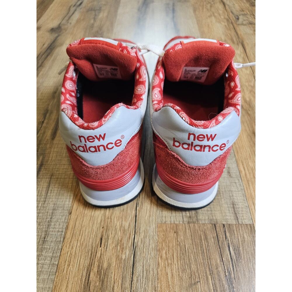 New Balance ML574LCM Paisley Pack Sneakers Size Men's 7.5 Rare - Picture 4 of 11